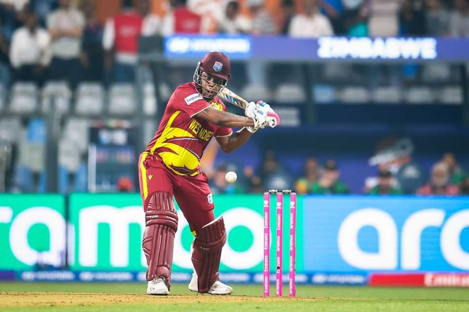 Shimron Hetmyer hit a rapid half-century, Zimbabwe vs West Indies, Men's T20 World Cup, Mumbai, February 23, 2026